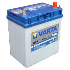 Varta Blue Dinamic 12V 40Ah 330A Asia 540126 autó akkumulátor jobb+  