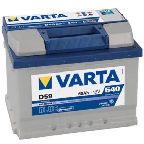   Varta Blue Dinamic 12V 60Ah 540A 560409 autó akkumulátor jobb+  