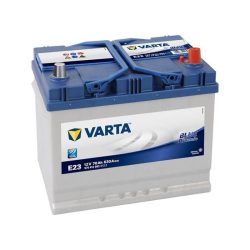  VARTA 12V 70Ah 630A E23 Blue Dynamic akkumulátor autó akkumulátor 570412 JOBB+