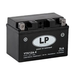   Landport 12V 10Ah 140A YTX12A-4 YT12A-BS motorkerékpár akkumulátor BAL+ GyZ