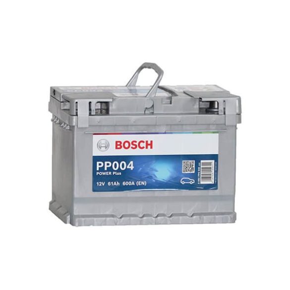 BOSCH PP004 Power Plus 12V 61Ah 600A autó akkumulátor JOBB+