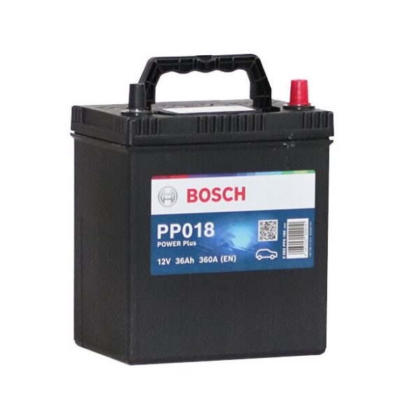 BOSCH PP018 Power Plus 12V 36Ah 360A autó akkumulátor Asia JOBB+