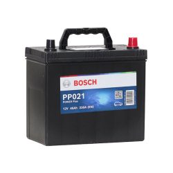   BOSCH PP021 Power Plus 12V 45Ah 330A autó akkumulátor Asia vastag JOBB+