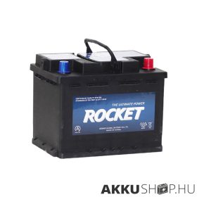 Rocket AGM 60Ah 640A L2 autó akkumulátor JOBB+