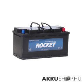 Rocket AGM 80Ah 800A L4 autó akkumulátor JOBB+