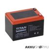 Titan Energy Cyclic AKKUMULÁTOR 12V 14Ah 6-DZM-14 - F2 csúszósarus