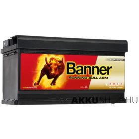   Banner 12V 95Ah 850A 59501 Running Bull AGM akku Start-Stop JOBB+
