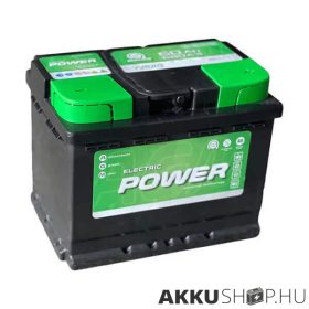   Electric Power AGM L2 12V 60Ah 680A Start-Stop autó akkumulátor JOBB+