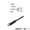 Qoltec 36V 42V 2A elektromos roller/kerékpár töltő 8*8mm - central pin
