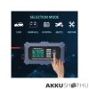 Qoltec Intelligens Akkumulátor töltő, Javitó + Teszter funkcióval 12V 6A LCD kijelző AGM LiFePO4 GEL