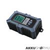 Qoltec Intelligens Akkumulátor töltő, Javitó + Teszter funkcióval 12V 6A LCD kijelző AGM LiFePO4 GEL