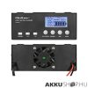 Qoltec Intelligens Akkumulátor töltő, 12V + 12.6V + 24V LCD kijelzős AGM, GEL, LiFePO4