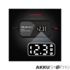Qoltec Intelligens Akkumulátor töltő, 12V 2A AC/DC  LCD kijelzős AGM GEL