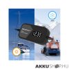 Qoltec Intelligens Akkumulátor töltő, 12V 2A AC/DC  LCD kijelzős AGM GEL