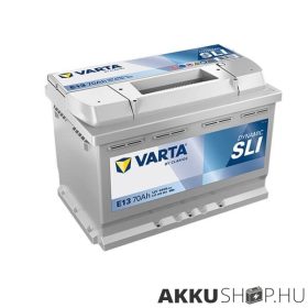 Varta 12V 70Ah 640A JOBB+ 570409 L3 autó akkumulátor