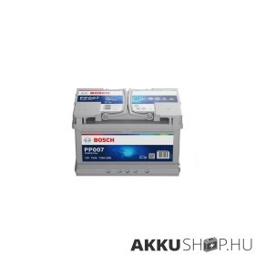 Bosch PP007 12V 72 Ah 720A JOBB+ autó akkumulátor