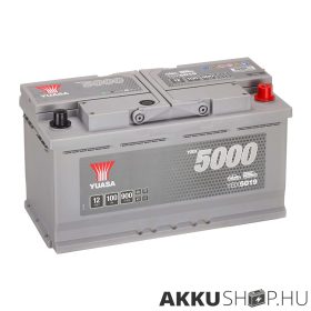 Yuasa 12V 100Ah 900A YBX5019 autó akkumulátor JOBB+