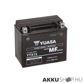 Yuasa YTX12 12V 10Ah 180A motorkerékpár akkumulátor