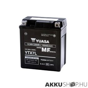Yuasa YTX7L 12V 6Ah 100A motorkerékpár akkumulátor