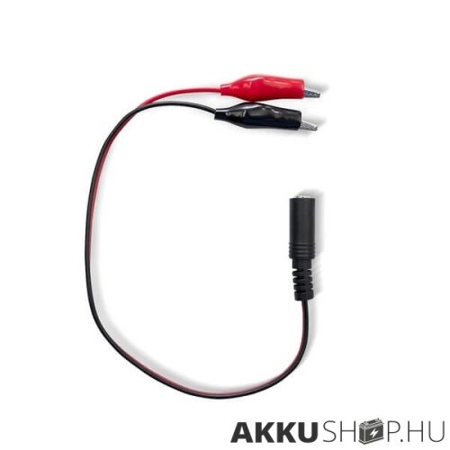 Qoltec akkumulátor töltő AGM GEL SLA 12V 2A 1,8m csipesz + 5,5x2,1 dugó