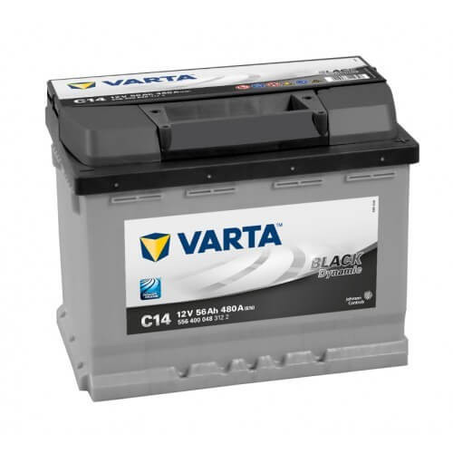 Varta Black Dinamic 12V 56Ah 480A 556400 autó akkumulátor jobb+  