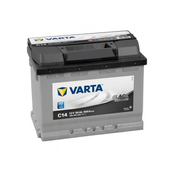 Varta Black Dinamic 12V 56Ah 480A 556400 autó akkumulátor jobb+  