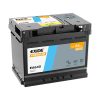 EXIDE Premium EA640 64Ah 640A autó akkumulátor jobb+  