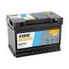 EXIDE Premium EA770 77Ah 760A autó akkumulátor jobb+  