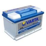 Varta Blue Dinamic 12V 72Ah 680A autó 572409 akkumulátor jobb+  