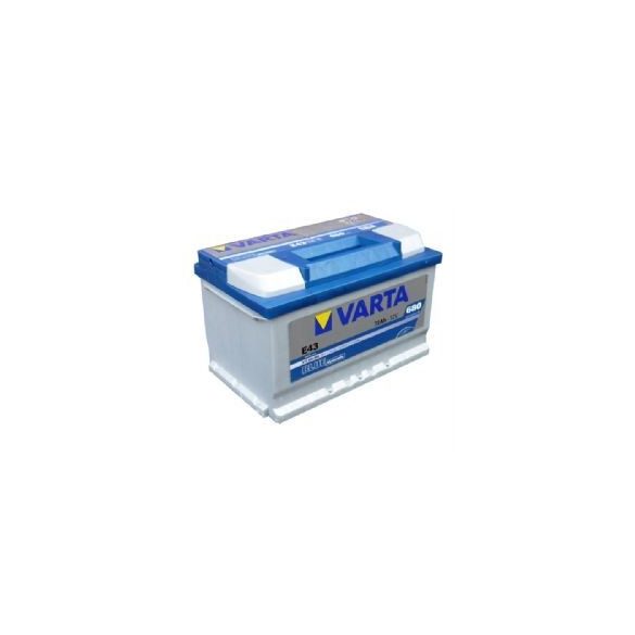 Varta Blue Dinamic 12V 72Ah 680A autó 572409 akkumulátor jobb+  