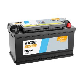 EXIDE Excell EB950 95Ah 800A autó akkumulátor jobb+  