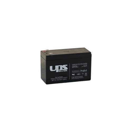 UPS Power 12V 7,2Ah zselés akkumulátor (MC7.2-12)