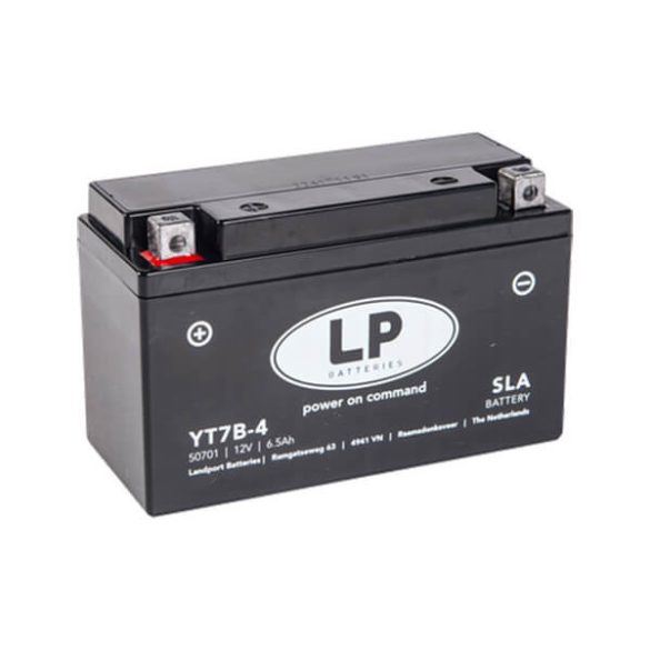 Landport YT7B-4 12V 6Ah motorkerékpár akkumulátor 507901