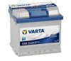 Varta Blue Dynamic C22 12V 52Ah autó akkumulátor 552400 jobb+  