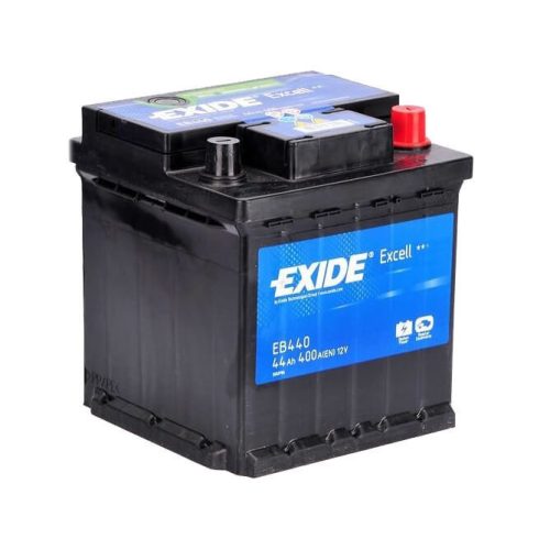 EXIDE Excell EB440 44Ah 400A autó akkumulátor jobb+  