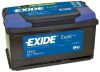 EXIDE Excell EB802 80Ah 700A autó akkumulátor jobb+  