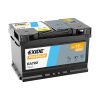 EXIDE Premium EA722 72Ah 720A autó akkumulátor jobb+  
