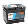 EXIDE ECM EL600 60Ah 540A start-stop autó akkumulátor jobb+  