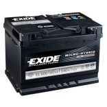 EXIDE ECM EL600 60Ah 540A start-stop autó akkumulátor jobb+  