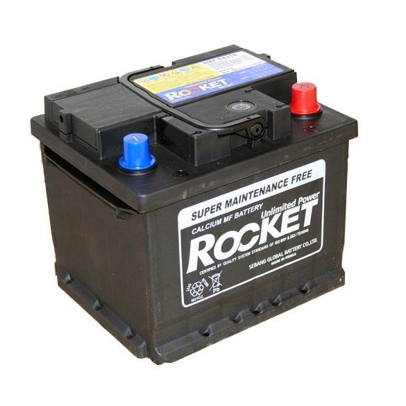 Rocket 54316 43Ah 420A autó akkumulátor jobb+  