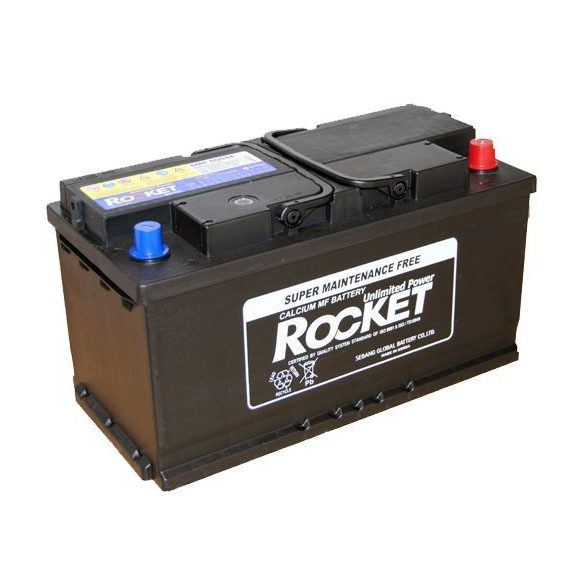 Rocket 60044 100Ah 820A autó akkumulátor jobb+  