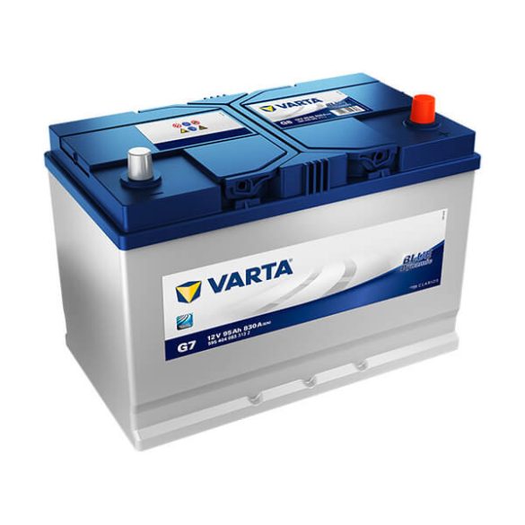 VARTA 12V 95Ah 830A G7 Blue Dynamic ASIA akkumulátor 595404