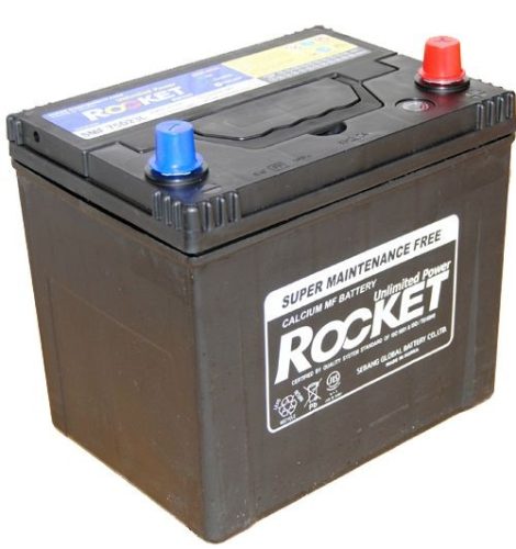 Rocket 65Ah 12V autó akkumulátor 75D23L ASIA jobb+  