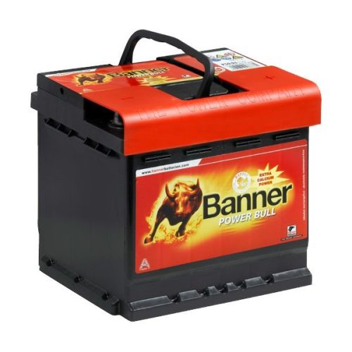 Banner Power Bull 12V 44Ah 420A P4409 autó akkumulátor jobb+  