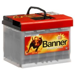   Banner Power Bull Professional 12V 63Ah 600A P6340 autó akkumulátor jobb+  