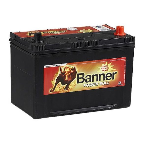 Banner Power Bull 12V 95Ah 740A P9504 autó akkumulátor ASIA jobb+  