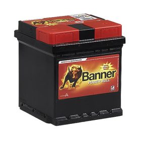   Banner Power Bull 12V 42Ah 390A P4208 autó akkumulátor jobb+ 