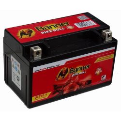   Banner 12V 9Ah 180A 50901 GTZ10-4 motorkerékpár akkumulátor AGM BAL+
