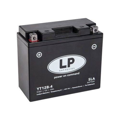Landport YT12B-4 12V 10Ah motorkerékpár akkumulátor