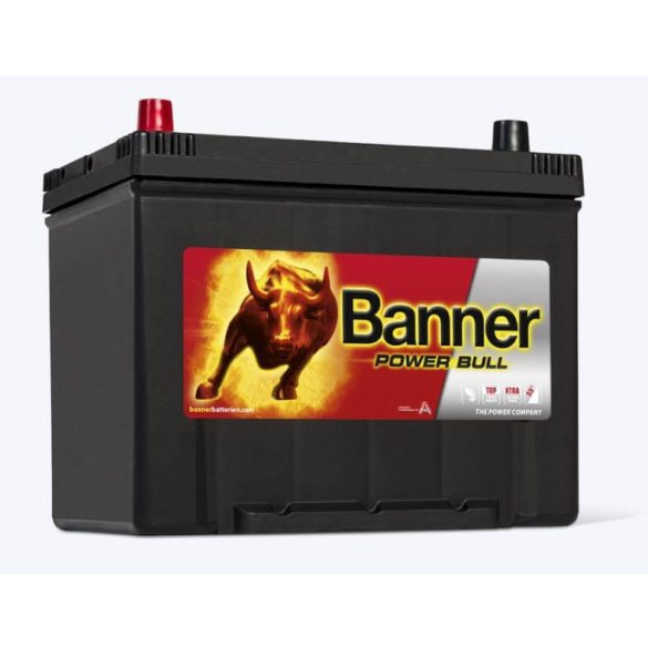 Banner Power Bull P70 24 12V 70Ah autó akkumulátor P70 24 ASIA bal+  